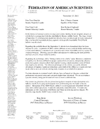 Federation of American Scientists