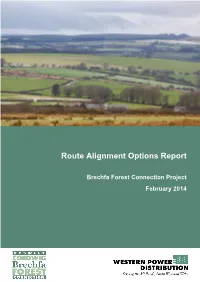Route Alignment Options Report
