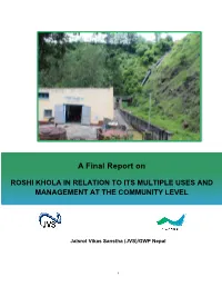 A Final Report On