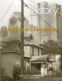 Evolution of a Community LETTER from the EDITOR—CHANGING TIMES