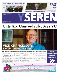 Cuts Are Unavoidable, Says VC