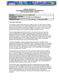 Burundi CERF Narrative Report 2008.Pdf