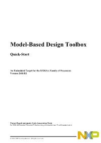 Model-Based Design Toolbox for S32k1xx Example