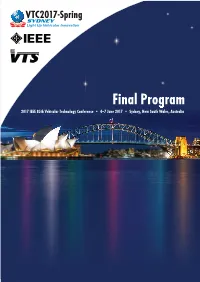 VTC2017-Spring Final Program
