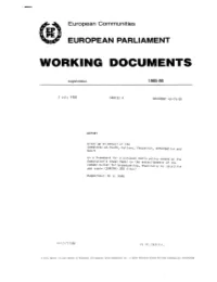 Working Documents