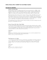 Better Choose Me-- Exhibit Text and Object Labels