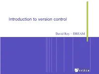 Introduction to Version Control