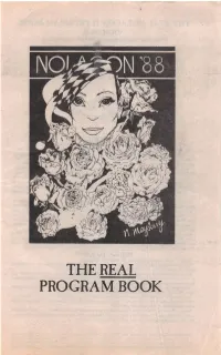 THE REAL NOLACON II PROGRAM BOOK NOLACON II the 46Th World Science Fiction Convention Sept