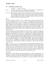 Notes. Doc P. 110 DSB 9-Sep-05 Genesis IV – Notes Lesson
