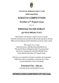Scratch Competition