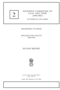 Second Report
