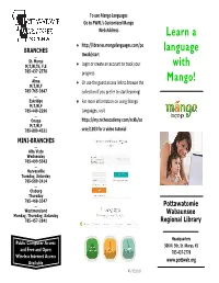 Learn a Language with Mango!