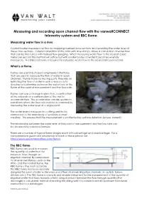 Vanwaltconnect Telemetry System and RBC Flume Installation
