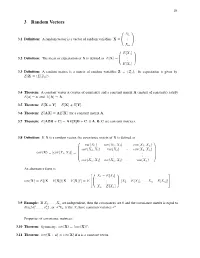 3 Random Vectors