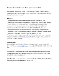 Biological Albedo Reduction on Ice Sheets, Glaciers, and Snowfields