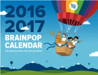 Brainpop Calendar