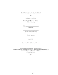 Duke University Dissertation Template