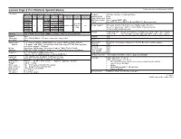 Lenovo Yoga 2 Pro Platform Specifications Product Specifications Reference (PSREF)