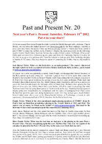 Newsletter 2011