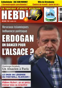 Un Danger Pour L’Alsace ?