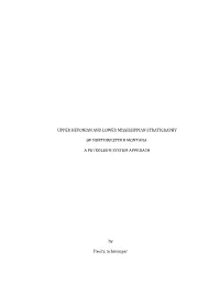 Upper Devonian and Lower Mississippian Stratigraphy