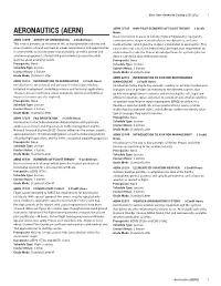 Aeronautics (AERN)