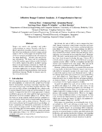 Affective Image Content Analysis: a Comprehensive Survey∗