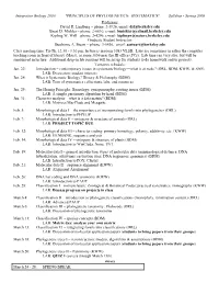 Integrative Biology 200A "PRINCIPLES of PHYLOGENETICS: SYSTEMATICS" Syllabus • Spring 2008