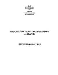 Annual Report on the State and Development of Agriculture