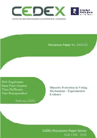 Cedex Discussion Paper Series