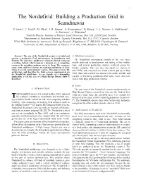 The Nordugrid: Building a Production Grid in Scandinavia P