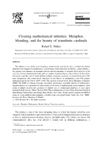 Creating Mathematical Infinities