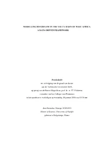 Modelling Riverflow in the Volta Basin of West Africa: a Data-Driven Framework