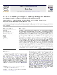 A Critical Role of Follicle-Stimulating Hormone (Fsh) in Mediating the Effect Of
