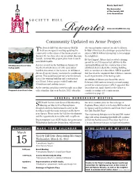 Community Updated on Acme Project