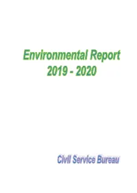 Controlling Officer's Environmental Report 2019-20