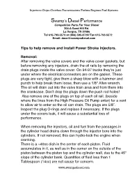 Swampʼs Diesel Performance Tips to Help Remove and Install Power