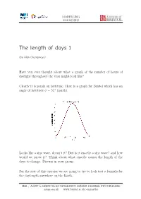 The Length of Days 1
