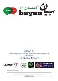 BAYAN II: Bi-Annual Report