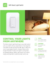 Control Your Lights from Anywhere