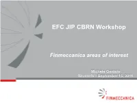 EFC JIP CBRN Workshop