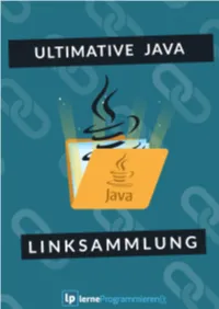 Java Linksammlung