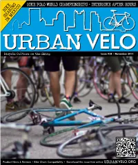 URBAN VELO.ORG 2 Speed Transit Machine