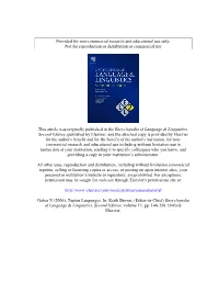 Provided for Non-Commercial Research and Educational Use Only. Not for Reproduction Or Distribution Or Commercial Use