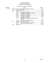 Site Characteristics
