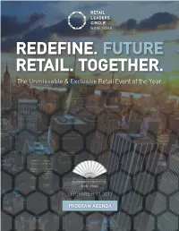 The Unmissable & Exclusive Retail Event of the Year
