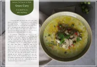 Green Curry It Is Good to Eat with Anything