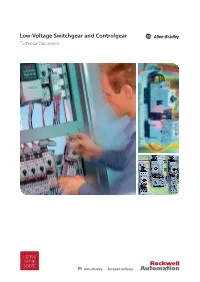 Low Voltage Switchgear and Controlgear Technical Document