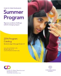 Summer Program