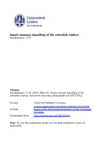 Transcriptome Analysis of Traf6 Function in the Innate Immune